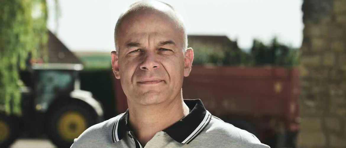 Arnaud Rousseau, président de la FNSEA - cour de ferme © FNSEA