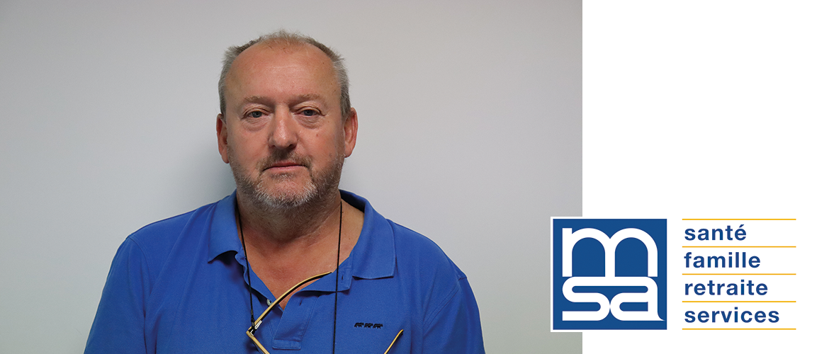 Dominique Sautré, président de la Msa de Lorraine, «Les exploitations en difficulté de trésorerie doivent déposer un dossier». © Photo Marion FALIBOIS