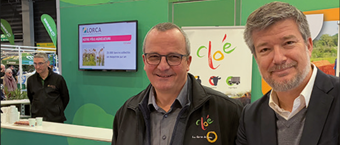 (de G. à D.) : Bruno Colin, président de CLOE et Alexandre De Palmas, directeur exécutif de Carrefour France. © Photo DR