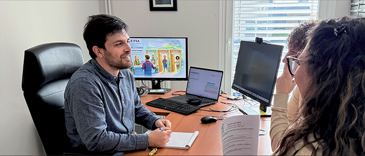 Adrien Moueix (Crage) présente le dispositif France Services Agriculture. © Photo DR