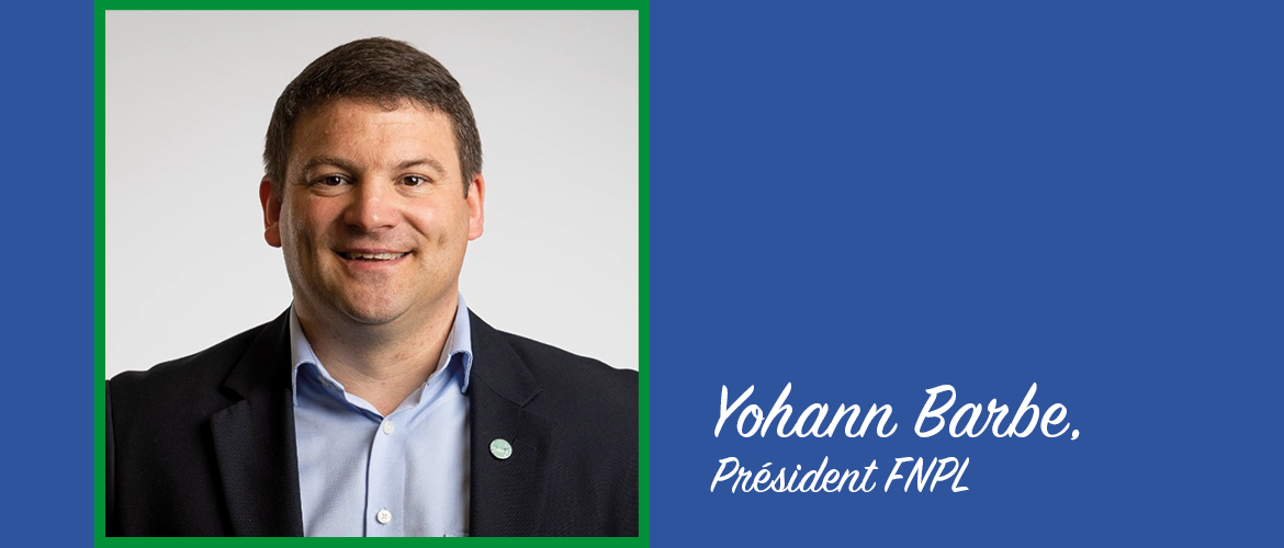 Yohann Barbe, Président de la FNPL. © Photo DR