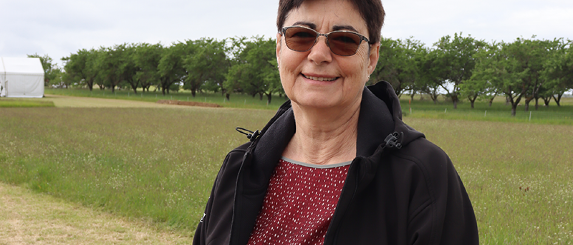 Lucette Michel, présidente de la Fondation Groupama Vosges. © Marion FALIBOIS