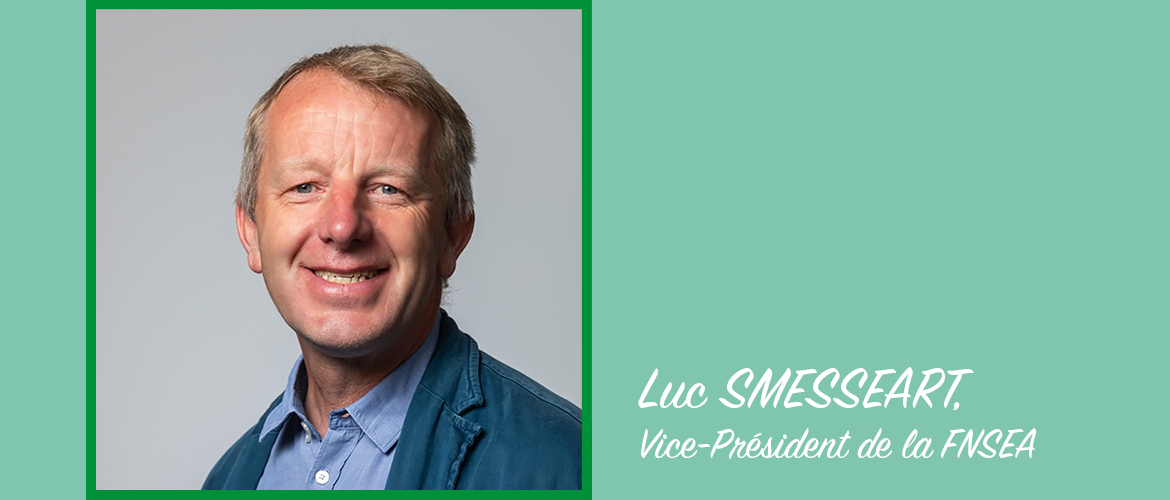 Luc Smesseart, vice-président de la FNSEA. © DR