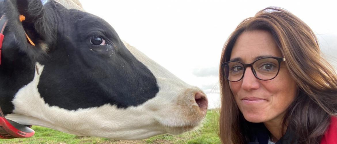 Anne Jacopin est associée avec sa mère au Gaec de Saint-Hubert à Juvaincourt. L’exploitation polyculture élevage emploie un salarié. Photo : Anne Jacopin