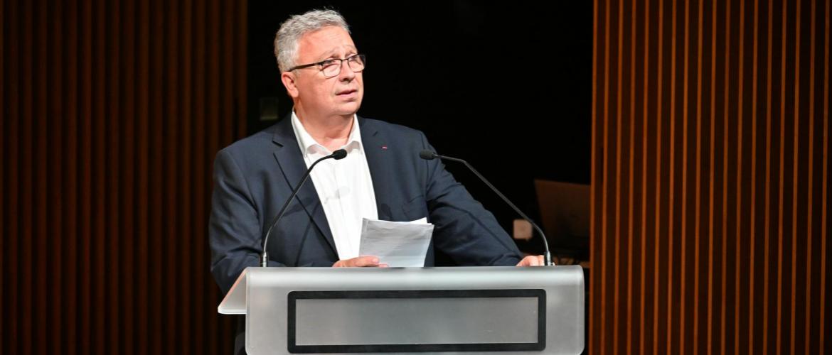« Après les trente glorieuses puis les trente laborieuses, il devient indispensable d’inventer les trente prochaines années », Eric Thirouin. Photos : J.Joris.
