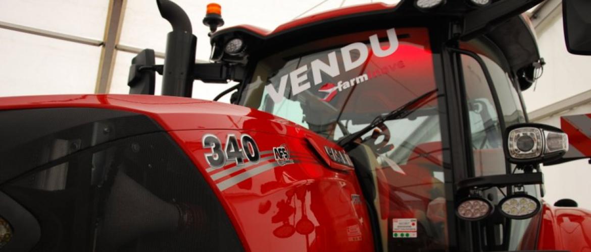 La première vente de Farminove sous la marque Case IH est un Optum 340. Photo M.Lecourtier/Média&Agriculture