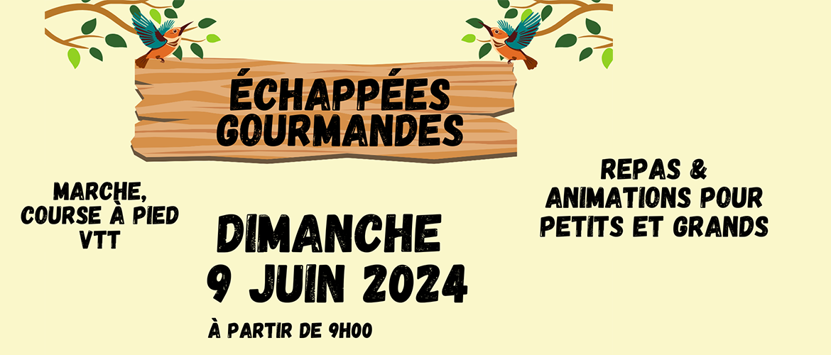 Echappées gourmandes à Viménil Vosges 9 juin 2024