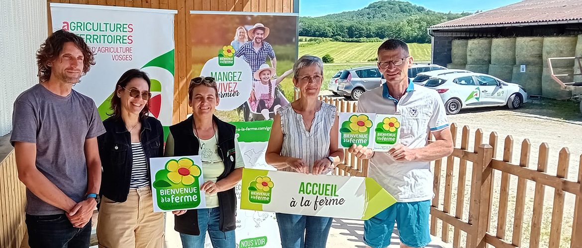 Le GAEC des Petites Fins est désormais la cinquième exploitation agréée ferme pédagogique dans les Vosges Photo : Bienvenue à la ferme - Vosges