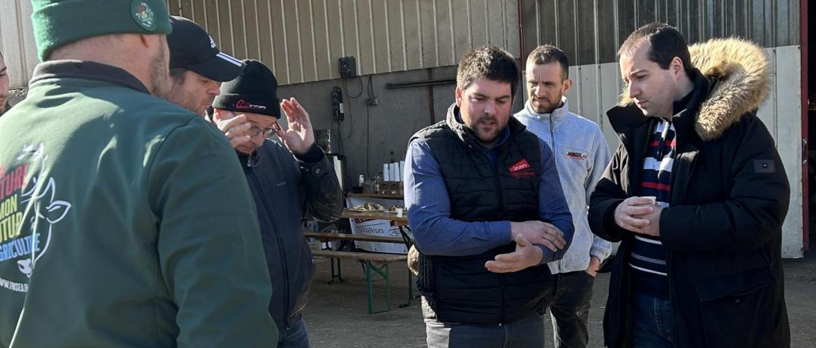 JA 88 a eu la visite du sous-préfet de Neufchâteau  ©JA 88