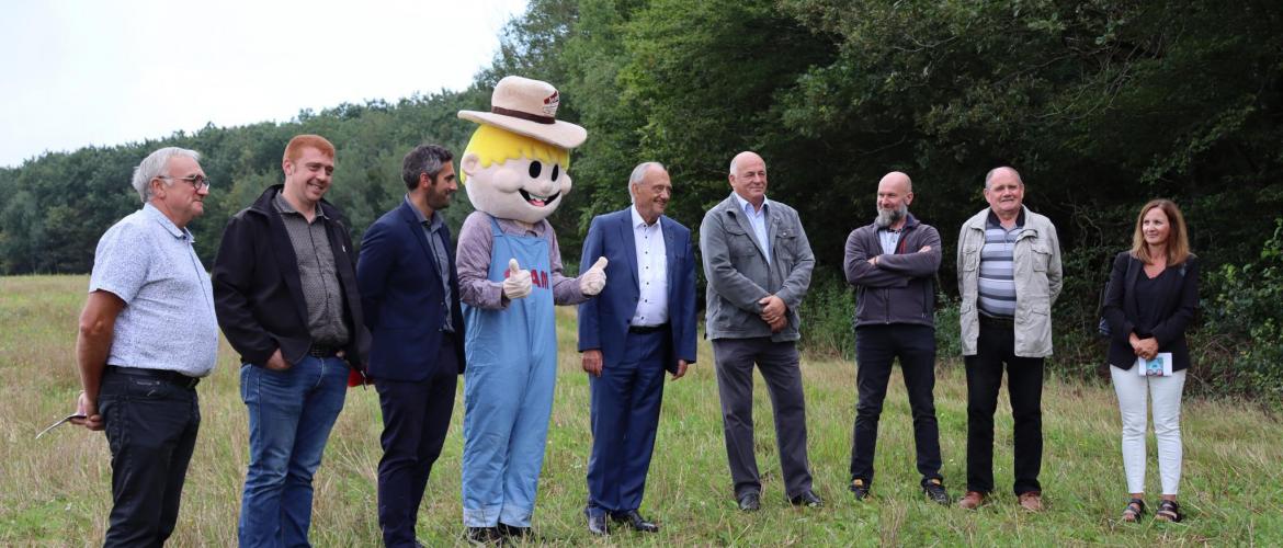 Sam, la mascotte, et toute l’équipe d’organisation attendent les visiteurs nombreux ce week-end. Photo : DR