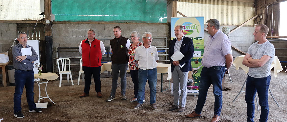 La conférence de presse annonçait la dernière ligne droite avant la 13e édition d’Agrimax. © Photo Marion Falibois