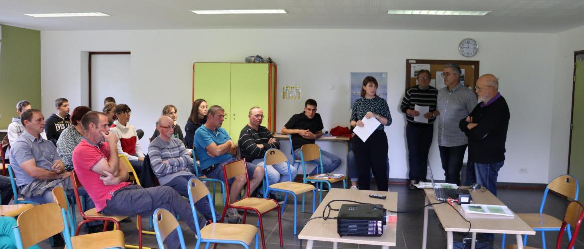 Afin que leur cursus se déroule au mieux, tous les acteurs et encadrants qui accompagneront les élèves en BTS ACSE se sont réunis ©Marion Falibois.